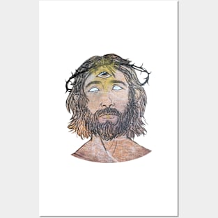 Third Eye Christ Posters and Art